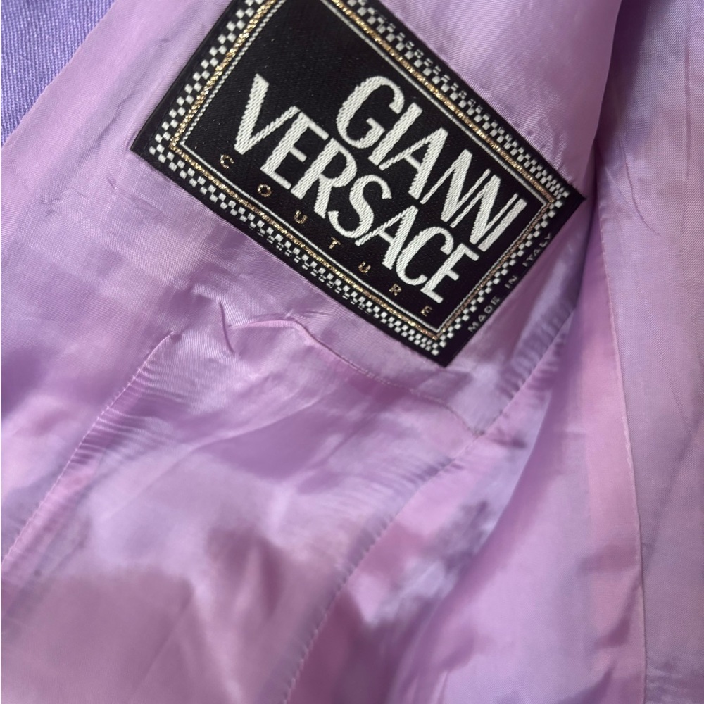 Gianni Versace Couture Lavender Jacket
